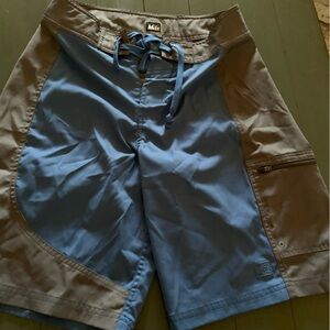 REI Gray and Blue Men’s BoardShorts Small